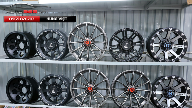 Mâm Fuel Chính Hãng Mỹ  17 Icnh Cho Ranger